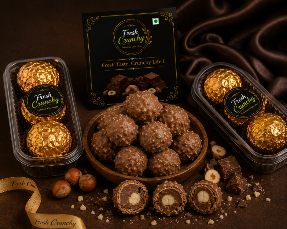 Crunchy Hazelnut Truffle