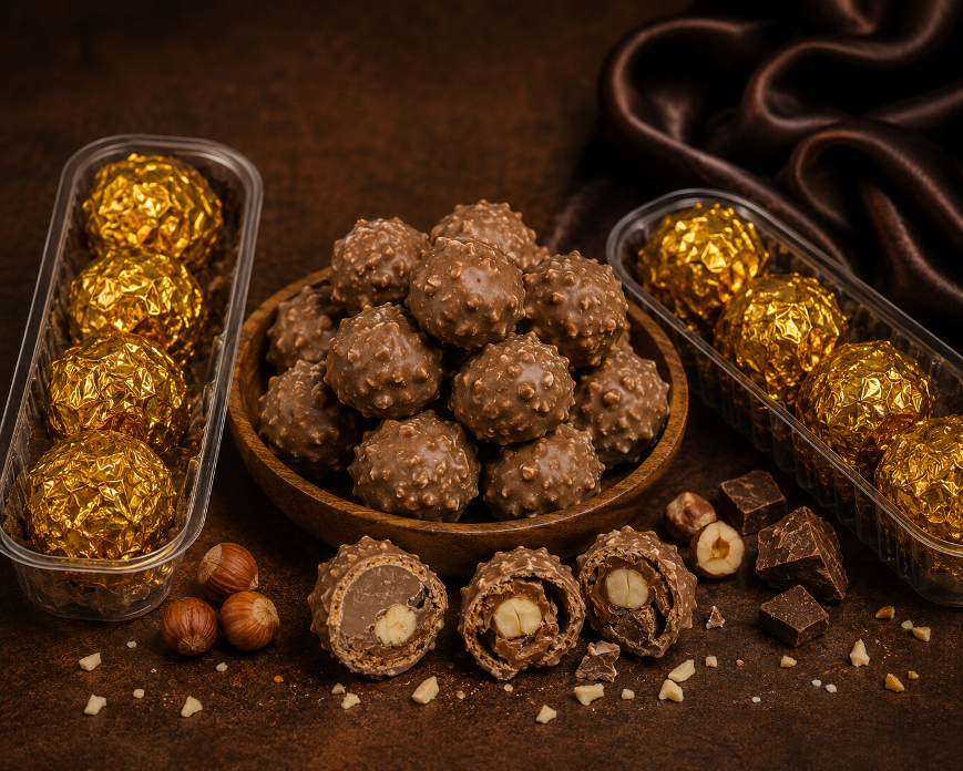 Crunchy Hazelnut Truffle