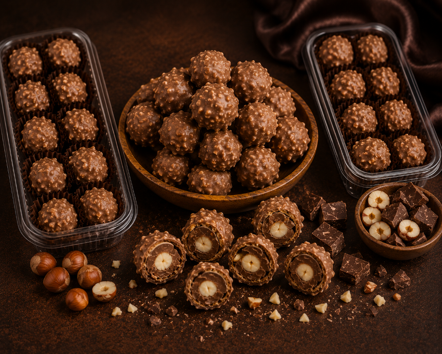 Crunchy Hazelnut Truffle