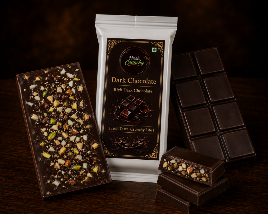 Dark Dry Fruit Chocolate