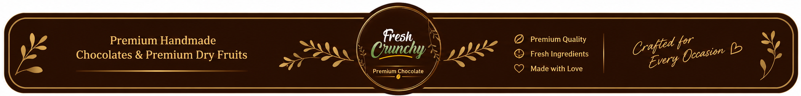 Premium Chocolate Banner